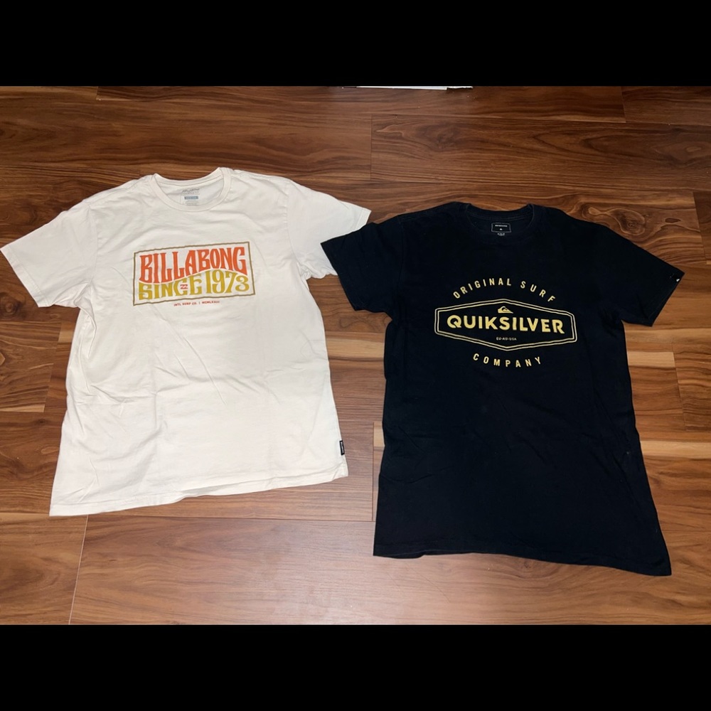 Billabong & Quicksilver shirts